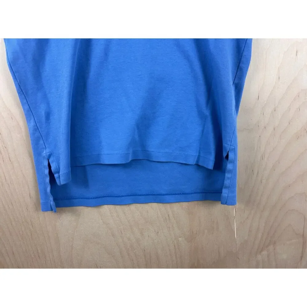 Polo Ralph Lauren Blue Custom Fit Polo Shirt Men's Medium Red‎ Pony